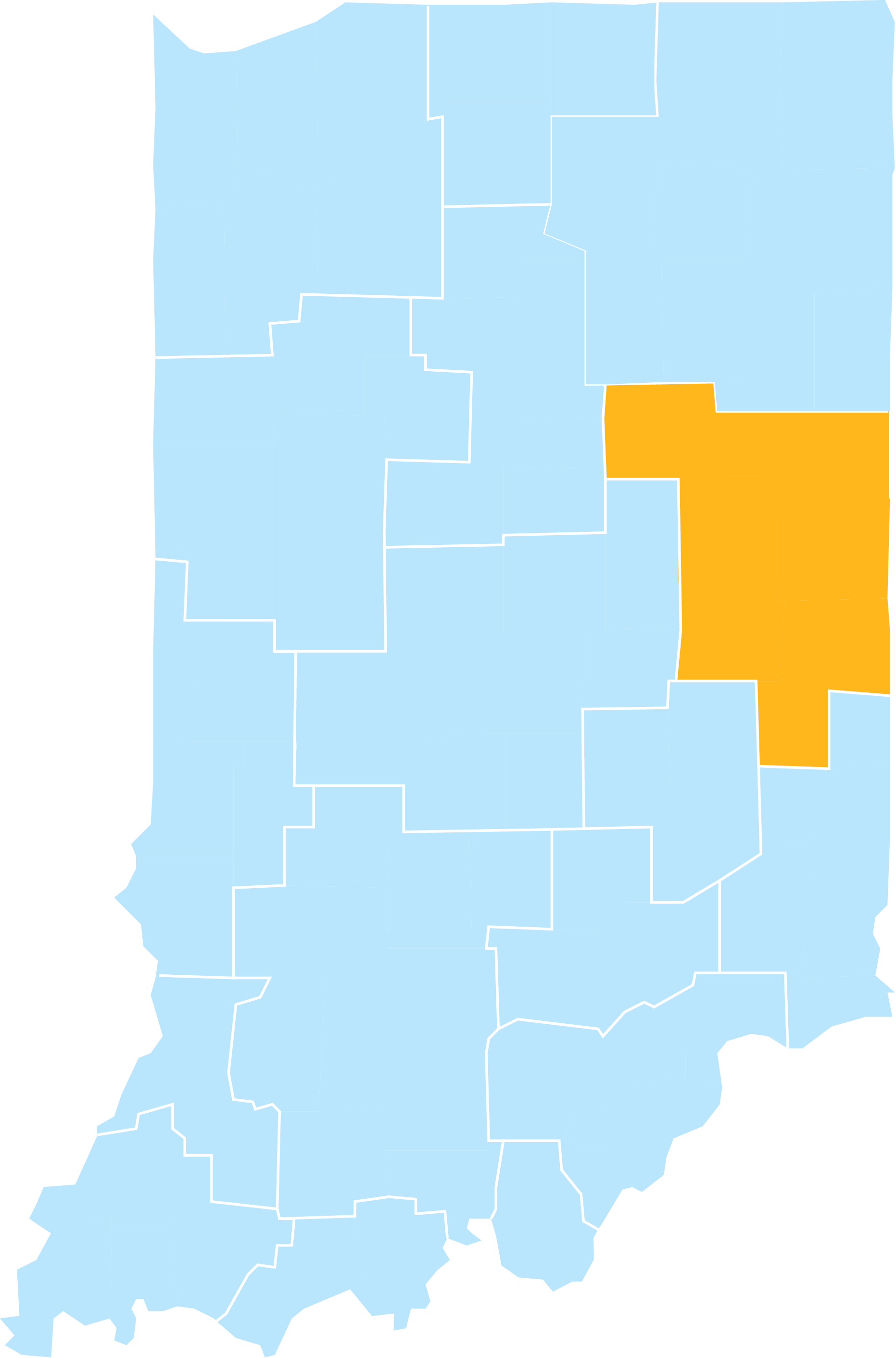  East Central Region Map