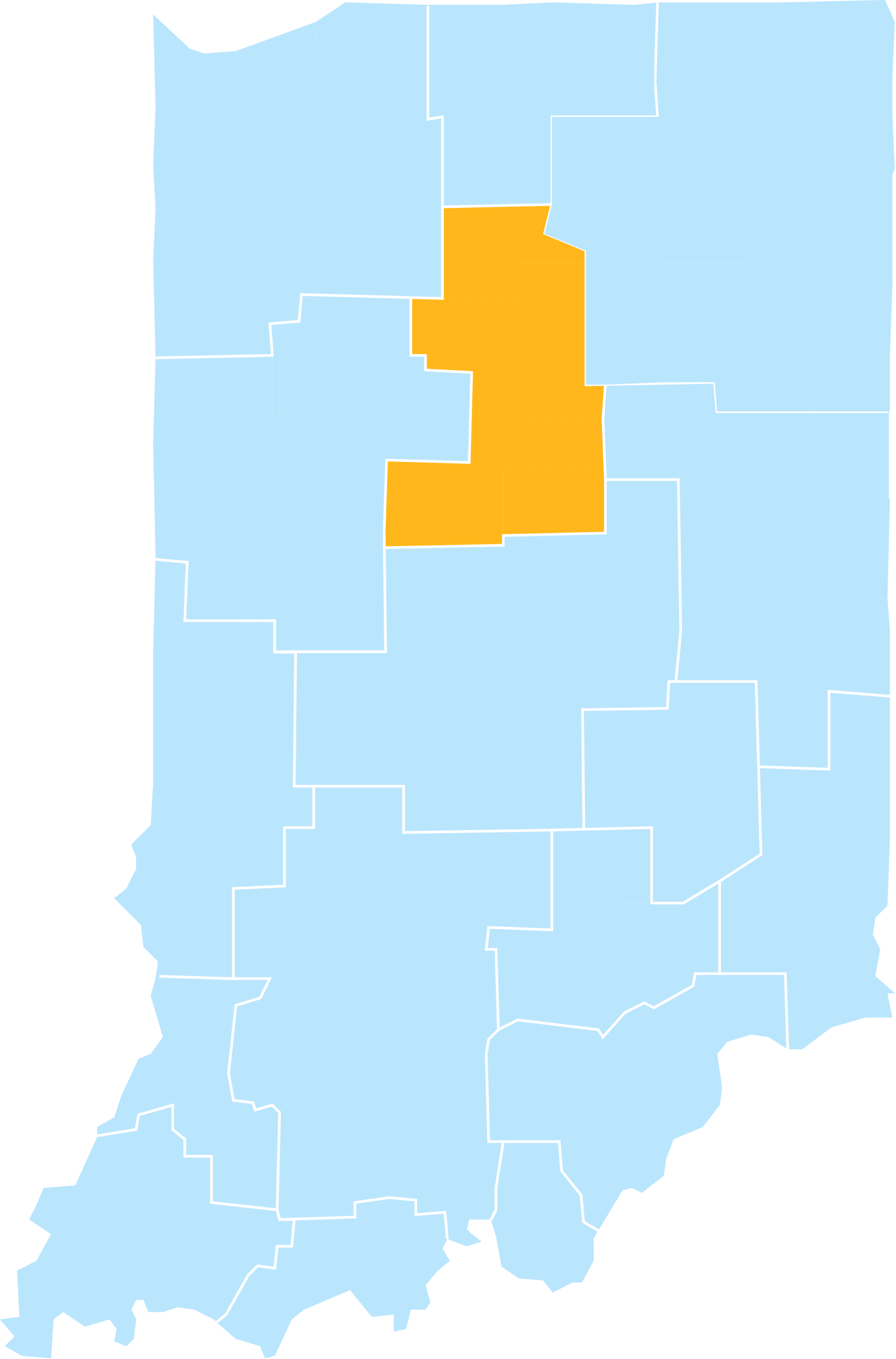  North Central Region Map