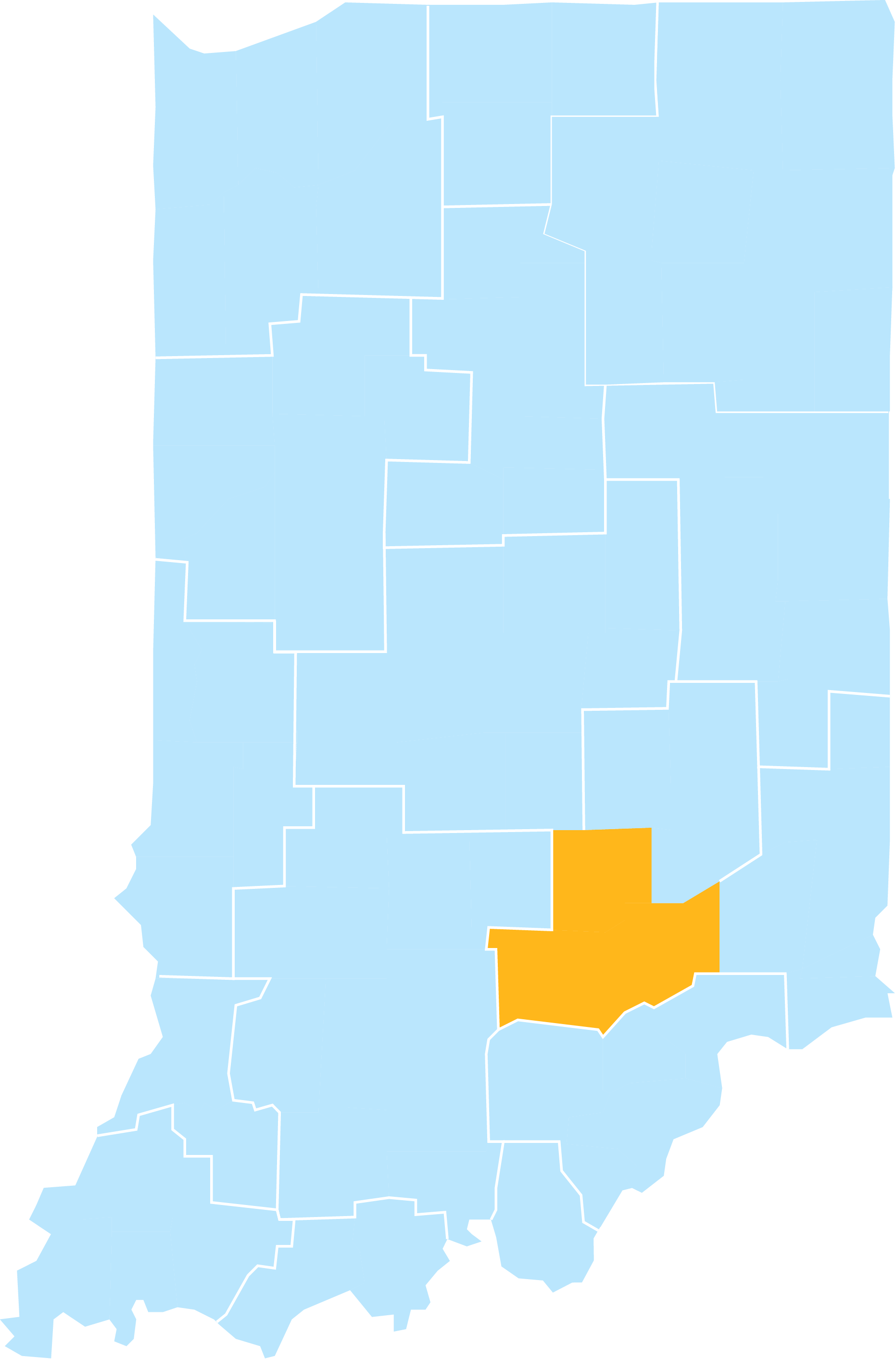  South Central Region Map